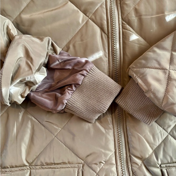 Ashley By 26 International Women's Olive Quilted Puffer Jacket - Picture 7 of 11